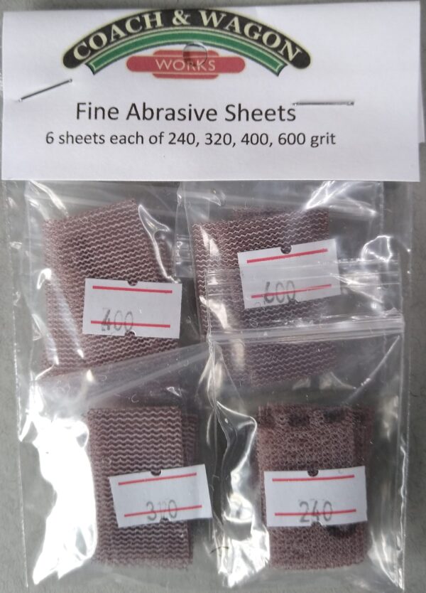 Builders yard tools and abrasives refill pack extra fine abrasive sheets
