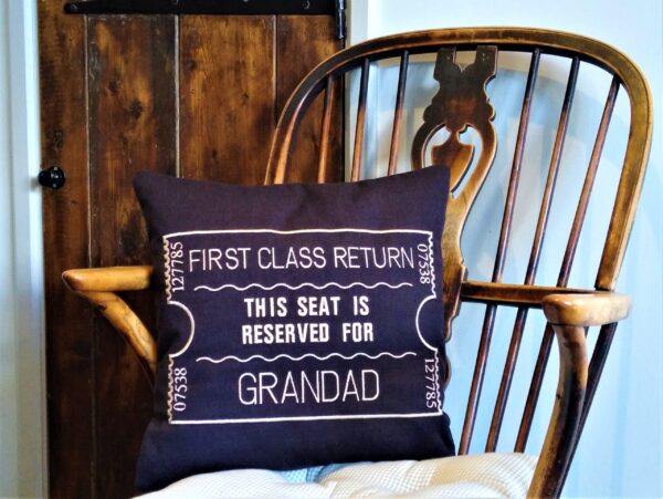 Giftshop Black Grandad scatter cushion