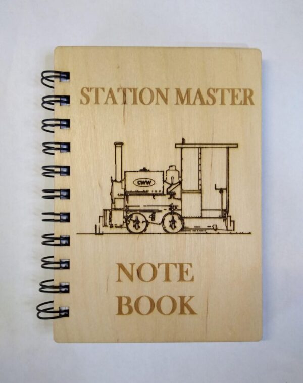 Notebook Station master train