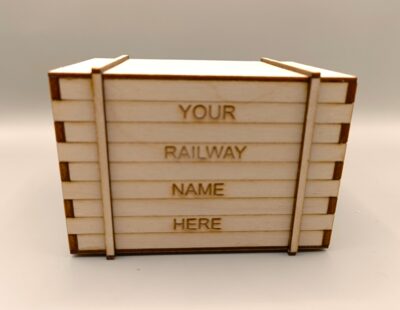 Large Personalised crate