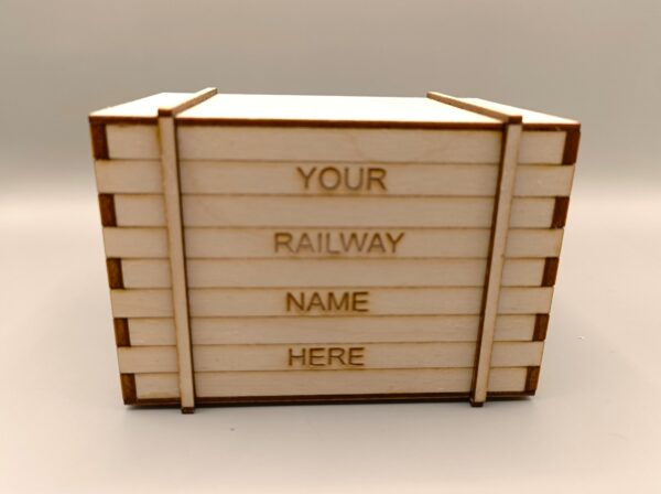 Large Personalised crate