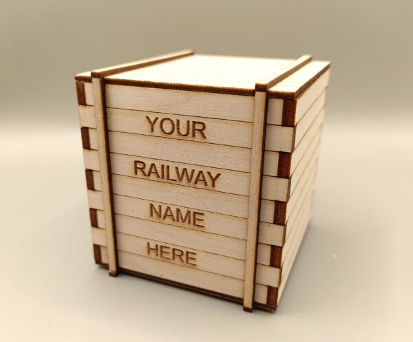 Small Personalised crate